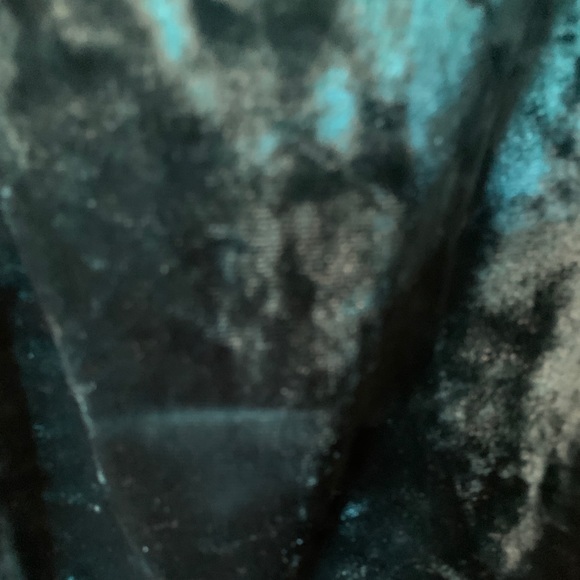 Emerald Green Crushed Velvet Minidress XXL - Picture 2 of 7